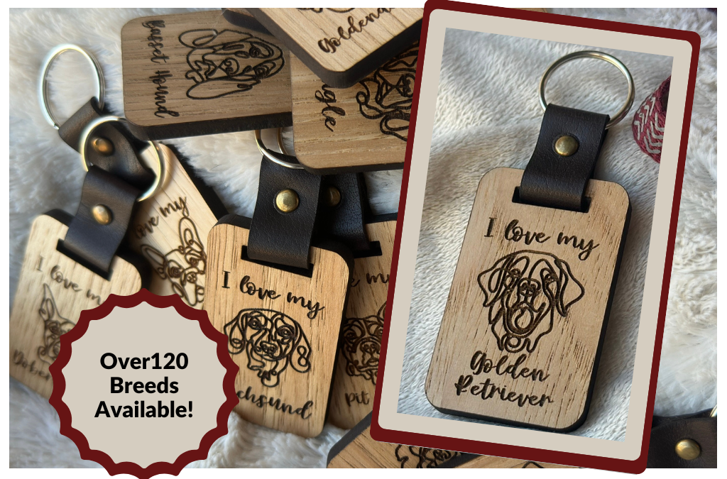 Dog Breed Keychains, with 3 Ways to Wow Dog Lovers
